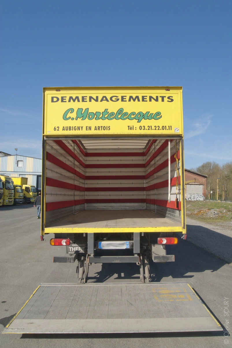 Location camion avec chauffeur Mortelecque Déménagement