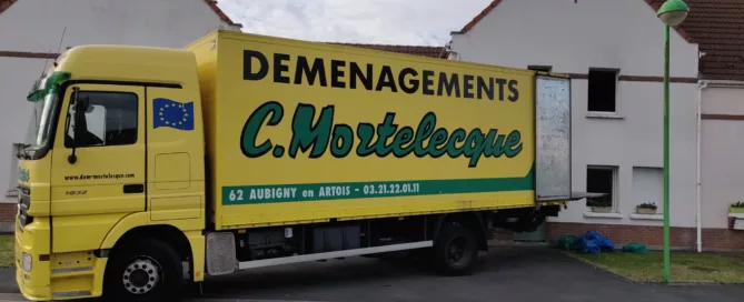 Camion Déménagement Mortelecque